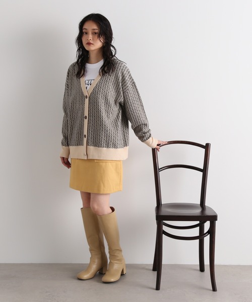 N.（N. Natural Beauty Basic）（エヌエヌナチュラルビューティーベーシック）の「【S Size Line】◆ポケットタイトミニスカート（スカート・レディース・グリーン/イエロー/ナチュラル・SMALL/MEDIUM）」の10枚目の写真