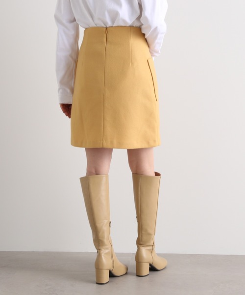 N.（N. Natural Beauty Basic）（エヌエヌナチュラルビューティーベーシック）の「【S Size Line】◆ポケットタイトミニスカート（スカート・レディース・グリーン/イエロー/ナチュラル・SMALL/MEDIUM）」の13枚目の写真