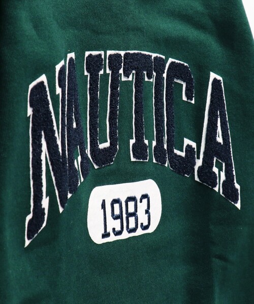 NAUTICA（ノーティカ）の「【NAUTICA/ノーティカ】サガラ刺繍カレッジロゴトレーナー（スウェット・キッズ・ダークグリーン/エンジ/チャコールグレー・130/150/140/120）」の14枚目の写真