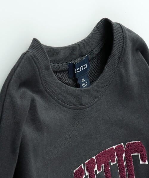 NAUTICA（ノーティカ）の「【NAUTICA/ノーティカ】サガラ刺繍カレッジロゴトレーナー（スウェット・キッズ・ダークグリーン/エンジ/チャコールグレー・130/150/140/120）」の20枚目の写真