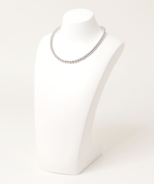 DouDou（ドゥドゥ）の「ボールチェーンショートネックレス（ネックレス・レディース・ゴールド/シルバー・FREE）」の3枚目の写真