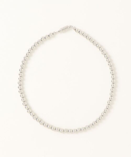 DouDou（ドゥドゥ）の「ボールチェーンショートネックレス（ネックレス・レディース・ゴールド/シルバー・FREE）」の8枚目の写真