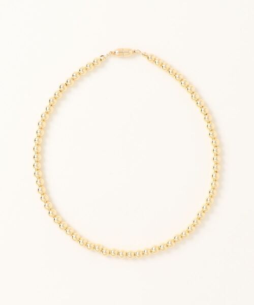 DouDou（ドゥドゥ）の「ボールチェーンショートネックレス（ネックレス・レディース・ゴールド/シルバー・FREE）」の9枚目の写真