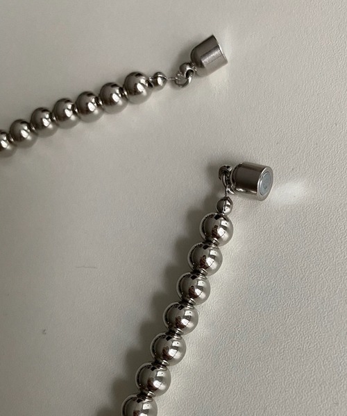 DouDou（ドゥドゥ）の「ボールチェーンショートネックレス（ネックレス・レディース・ゴールド/シルバー・FREE）」の7枚目の写真