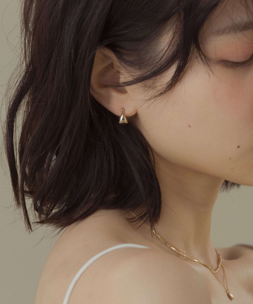 VATSURICA（バツリカ）の「〈VATSURICA〉silver925 / 金属アレルギー対応 / シンプルピアス（ピアス（両耳用）・レディース・シルバー/ゴールド・FREE）」の7枚目の写真