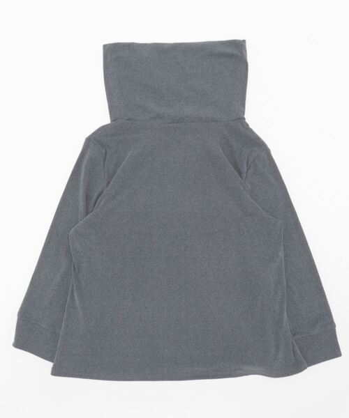 MB mint breeze(エムビーミントブリーズ)の「【M~5L 大きいサイズ】パウダー ニット タートルネック プルオーバー(Tシャツ/カットソー・レディース・ネイビー/グレー・5L/M/L/LL/4L/3L)」の14枚目の写真