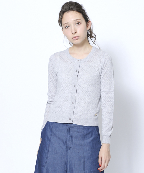 MILKFED.（ミルクフェド）の「SUMMER LACE CARDIGAN（カーディガン/ボレロ・レディース・ホワイト/アッシュ/ブラック・SMALL/MEDIUM）」の3枚目の写真