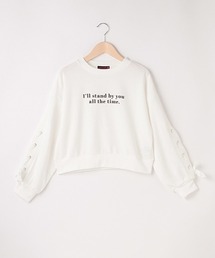 レースアッププルオーバー