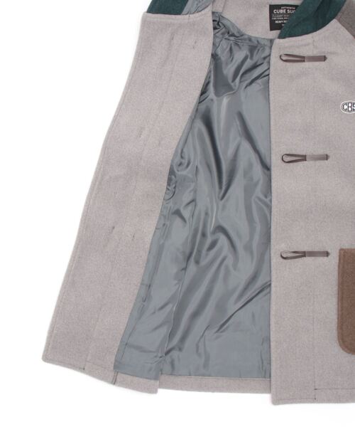 CUBE SUGAR(キューブシュガー)の「CUBE SUGAR/キューブシュガー ウールフィールラグランフードJK(その他アウター・レディース・その他1/その他2・FREE)」の4枚目の写真