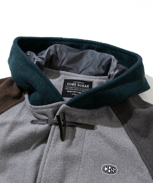 CUBE SUGAR(キューブシュガー)の「CUBE SUGAR/キューブシュガー ウールフィールラグランフードJK(その他アウター・レディース・その他1/その他2・FREE)」の11枚目の写真