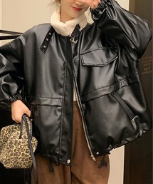 LOPASS | ボアランチPUコート(その他アウター)