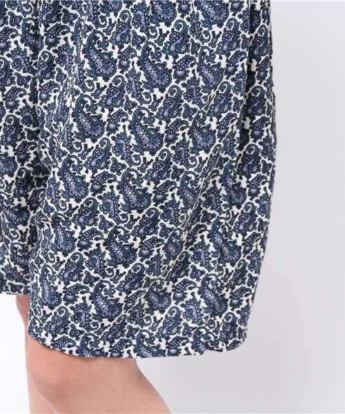 journal standard L'essage（ジャーナルスタンダードレサージュ）の「STAMMBAUM 別注ペイズリープリント オールインワン#（つなぎ/オールインワン・レディース・ブルー・36/38）」の4枚目の写真