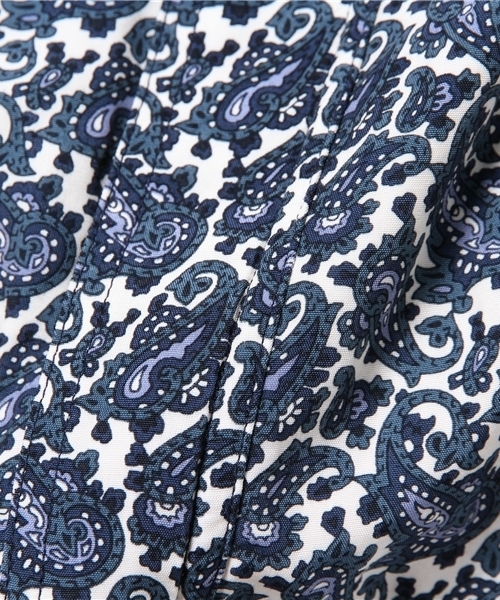 journal standard L'essage（ジャーナルスタンダードレサージュ）の「STAMMBAUM 別注ペイズリープリント オールインワン#（つなぎ/オールインワン・レディース・ブルー・36/38）」の6枚目の写真