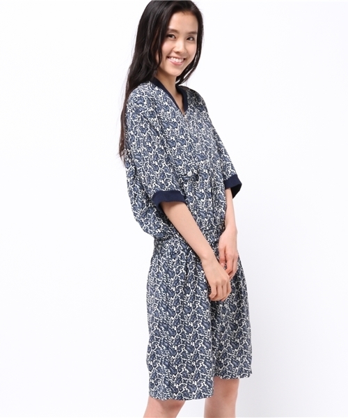 journal standard L'essage（ジャーナルスタンダードレサージュ）の「STAMMBAUM 別注ペイズリープリント オールインワン#（つなぎ/オールインワン・レディース・ブルー・36/38）」の13枚目の写真