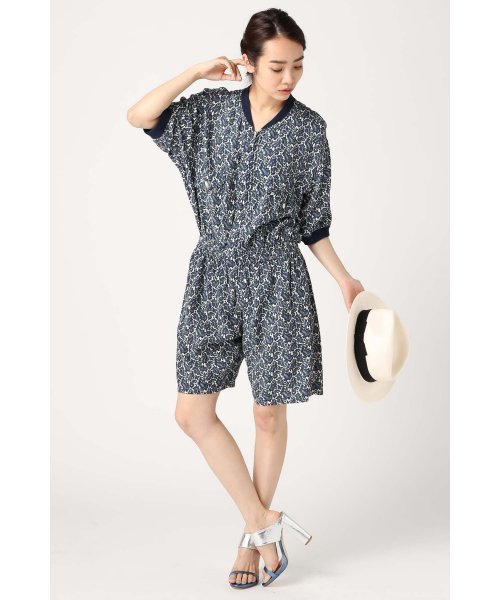 journal standard L'essage（ジャーナルスタンダードレサージュ）の「STAMMBAUM 別注ペイズリープリント オールインワン#（つなぎ/オールインワン・レディース・ブルー・36/38）」の14枚目の写真