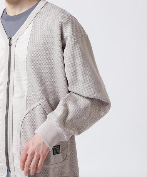 AVIREX(アヴィレックス)の「EXTREME THERMAL ZIP LINER / エクストリーム サーマル ジップ ライナー / AVIREX / アヴィレックス(カーディガン/ボレロ・メンズ・ネイビー/その他3/オリーブ系・XL/L/2XL/M)」の14枚目の写真