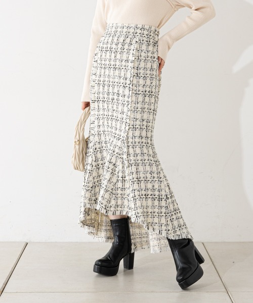 TIONE マーメイド ロング スカート nin8086-04.jpg