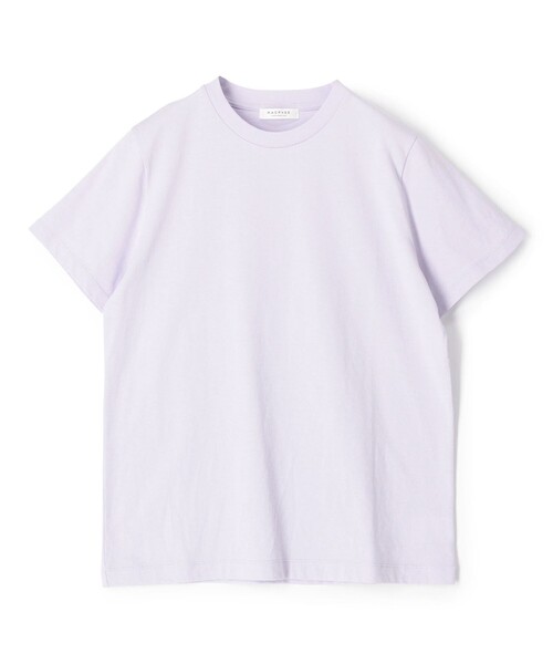 MACPHEE（マカフィー）の「ソフトコットン Tシャツ（Tシャツ/カットソー・レディース・ホワイト/ラベンダー/ブラック系その他/ライトベージュ/ネイビー/ブルー・S/M）」の6枚目の写真