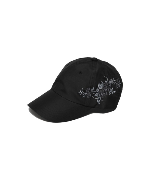 LEGENDA(レジェンダ)の「レジェンダ モノクロームローズ ウォーターレペレント キャップ / LEGENDA Monochrome Rose Water Repellent Cap(キャップ・メンズ・ブラック・FREE)」の1枚目の写真