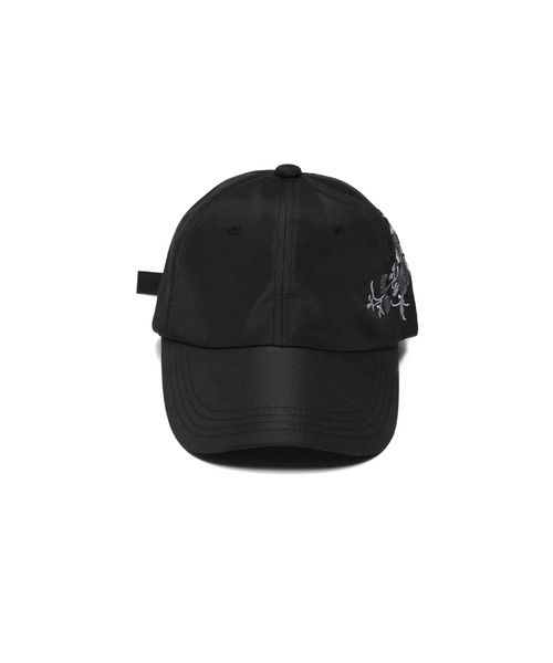 LEGENDA(レジェンダ)の「レジェンダ モノクロームローズ ウォーターレペレント キャップ / LEGENDA Monochrome Rose Water Repellent Cap(キャップ・メンズ・ブラック・FREE)」の2枚目の写真