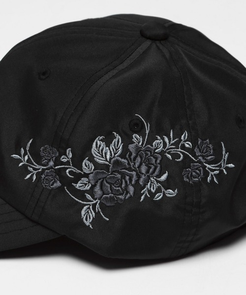LEGENDA(レジェンダ)の「レジェンダ モノクロームローズ ウォーターレペレント キャップ / LEGENDA Monochrome Rose Water Repellent Cap(キャップ・メンズ・ブラック・FREE)」の4枚目の写真