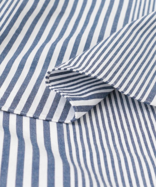 FORK&SPOON（フォークアンドスプーン）の「FORK&SPOON　ストライプRCシャツ（シャツ/ブラウス・メンズ・ブルー系その他/ホワイト系その他・4/5）」の3枚目の写真