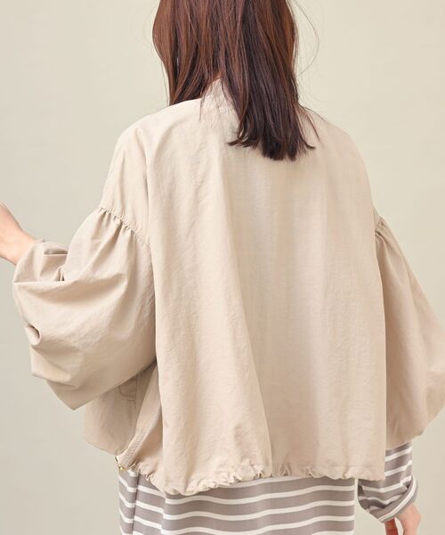 rps（アールピーエス）の「ボリューム袖ＭＡ－１（MA-1・レディース・ライトカーキ/ベージュ系その他/アイボリー・フリー）」の15枚目の写真