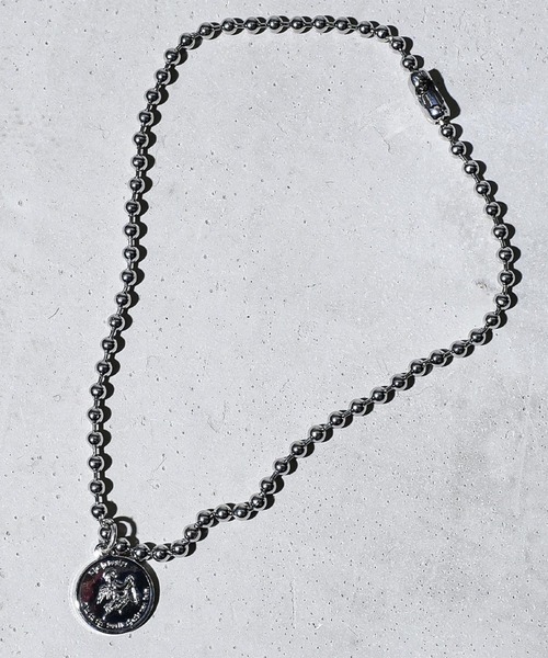 A‘gem 9（エージェムナイン）の「『A'GEM/9 / エージェムナイン』メダルネックレス（ネックレス・メンズ・シルバー/ゴールド・FREE）」の8枚目の写真