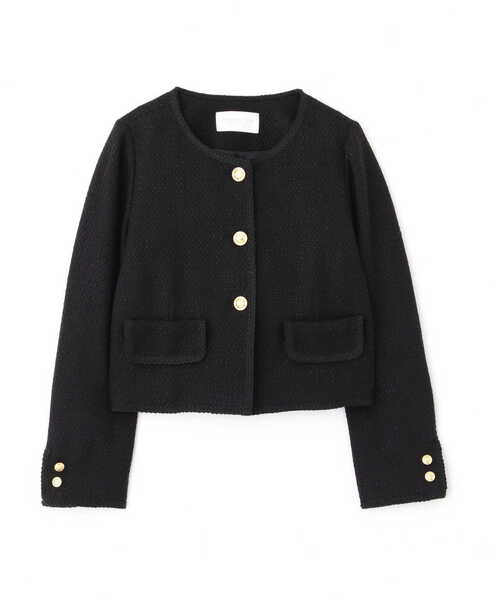 PROPORTION BODY DRESSING(プロポーションボディドレッシング)の「ツイードジャケット / 1213150213(テーラードジャケット・レディース・ブラック/ホワイト系その他・SMALL/MEDIUM)」の3枚目の写真