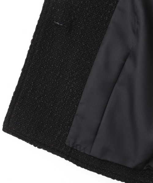 PROPORTION BODY DRESSING(プロポーションボディドレッシング)の「ツイードジャケット / 1213150213(テーラードジャケット・レディース・ブラック/ホワイト系その他・SMALL/MEDIUM)」の7枚目の写真