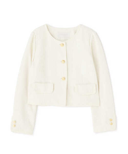 PROPORTION BODY DRESSING(プロポーションボディドレッシング)の「ツイードジャケット / 1213150213(テーラードジャケット・レディース・ブラック/ホワイト系その他・SMALL/MEDIUM)」の9枚目の写真
