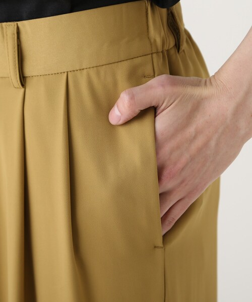 tk.TAKEO KIKUCHI（ティーケータケオキクチ）の「◆なめらかワイドストレートパンツ（その他パンツ・メンズ・ブルー/グリーン/マスタード/ブラック/ベージュ・01/02/03）」の11枚目の写真