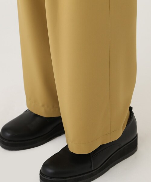 tk.TAKEO KIKUCHI（ティーケータケオキクチ）の「◆なめらかワイドストレートパンツ（その他パンツ・メンズ・ブルー/グリーン/マスタード/ブラック/ベージュ・01/02/03）」の14枚目の写真
