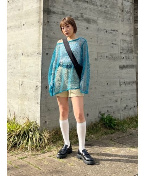 SLY VERTICAL STRETCH パンツ　カラーパンツ　スラックスパンツ SLY スラックス パンツ KNEE ZIP CARGO PT ニージップ カーゴ