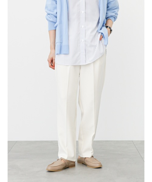 Samansa Mos2 blue（サマンサモスモスブルー）の「マルチスタイルテーパードパンツ（その他パンツ・レディース・ターコイズブルー/ブラック/ピンク/イエロー/オレンジ/キナリ/ネイビー・SMALL/MEDIUM/LARGE）」の2枚目の写真