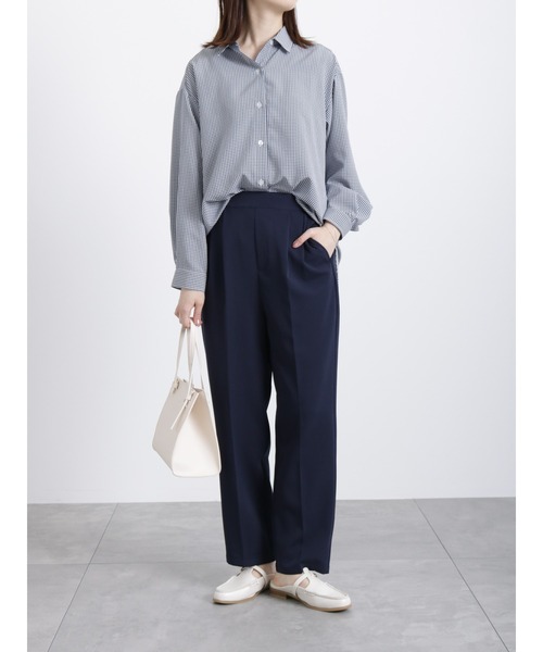 Samansa Mos2 blue（サマンサモスモスブルー）の「マルチスタイルテーパードパンツ（その他パンツ・レディース・ターコイズブルー/ブラック/ピンク/イエロー/オレンジ/キナリ/ネイビー・SMALL/MEDIUM/LARGE）」の18枚目の写真