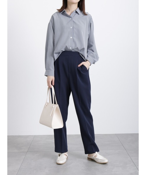 Samansa Mos2 blue（サマンサモスモスブルー）の「マルチスタイルテーパードパンツ（その他パンツ・レディース・ターコイズブルー/ブラック/ピンク/イエロー/オレンジ/キナリ/ネイビー・SMALL/MEDIUM/LARGE）」の20枚目の写真