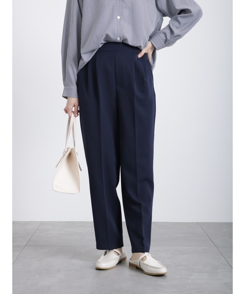 Samansa Mos2 blue（サマンサモスモスブルー）の「マルチスタイルテーパードパンツ（その他パンツ・レディース・ターコイズブルー/ブラック/ピンク/イエロー/オレンジ/キナリ/ネイビー・SMALL/MEDIUM/LARGE）」の21枚目の写真