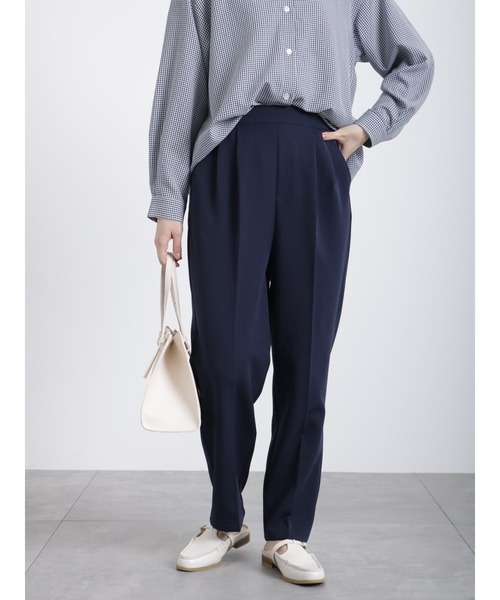 Samansa Mos2 blue（サマンサモスモスブルー）の「マルチスタイルテーパードパンツ（その他パンツ・レディース・ターコイズブルー/ブラック/ピンク/イエロー/オレンジ/キナリ/ネイビー・SMALL/MEDIUM/LARGE）」の22枚目の写真