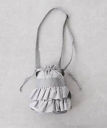 Actually | NYLON FRILL SHOULDER Sサイズ ナイロン フリルショルダー(ショルダーバッグ)