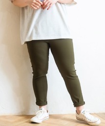 【ウエストゴム仕様】#me pants ストレッチ スキニー レギンスパンツ