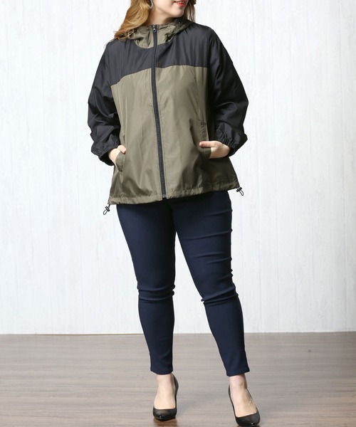 AnNet(アネット)の「【ウエストゴム仕様】#me pants ストレッチ スキニー レギンスパンツ(その他パンツ・レディース・ネイビー/ブラック/カーキ・5L/6L/3L/4L)」の4枚目の写真