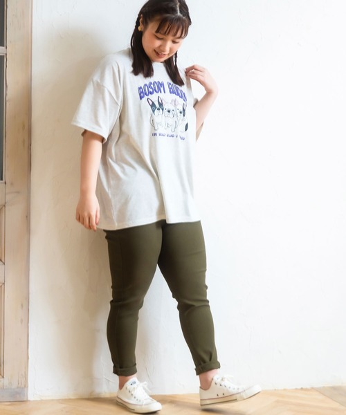 AnNet(アネット)の「【ウエストゴム仕様】#me pants ストレッチ スキニー レギンスパンツ(その他パンツ・レディース・ネイビー/ブラック/カーキ・5L/6L/3L/4L)」の13枚目の写真