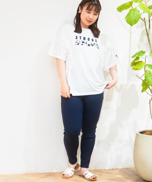 AnNet(アネット)の「【ウエストゴム仕様】#me pants ストレッチ スキニー レギンスパンツ(その他パンツ・レディース・ネイビー/ブラック/カーキ・5L/6L/3L/4L)」の7枚目の写真