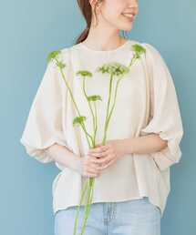 URBAN RESEARCH Sonny Label | 『UR TECH Smart Linen Touch』ボリュームスリーブブラウス(シャツ/ブラウス)