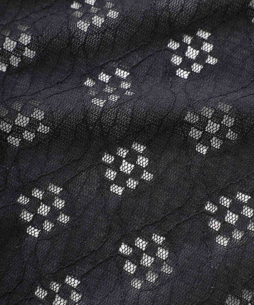 MILKFED.（ミルクフェド）の「LACE OPEN COLLAR SHIRT（シャツ/ブラウス・レディース・オフホワイト/ブラック・ONE SIZE）」の13枚目の写真