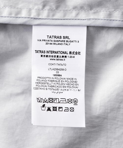 TATRAS（タトラス）の「TATRAS(タトラス) CALBIA/カルビア（モッズコート・レディース・グレー・2/3）」の5枚目の写真