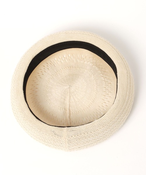 studio CLIP（スタディオクリップ）の「フレンチリネン混透かしベレー帽（ハンチング/ベレー帽・レディース・グリーン/ネイビー/イエロー/アイボリー・FREE）」の8枚目の写真