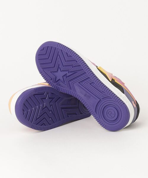 A BATHING APE（アベイシングエイプ）の「BAPE STA #7 L（スニーカー・レディース・ブルー/パープル・6/5）」の12枚目の写真