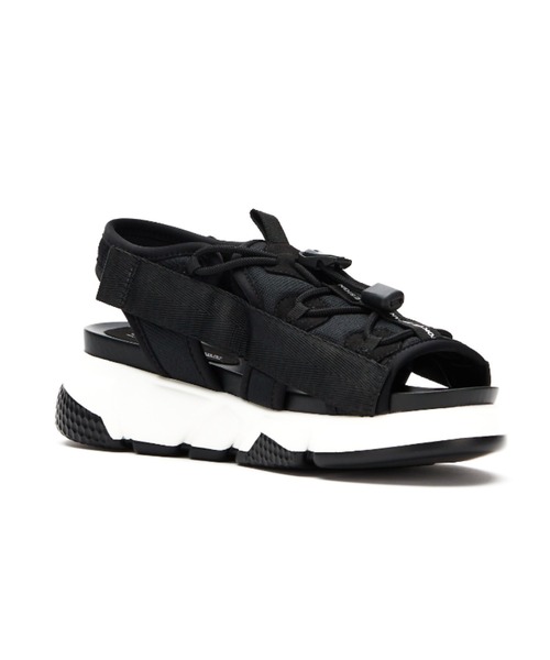 MAISON MAVERICK PRESENTS（メゾンマベリックプレゼンツ）の「MAISON MAVERICK PRESENTS（メゾン・マベリック・プレゼンツ）ロゴダッドサンダルスニーカー/MS2326（サンダル・レディース・ブラック/ホワイト/ベージュ・S/M/L）」の12枚目の写真